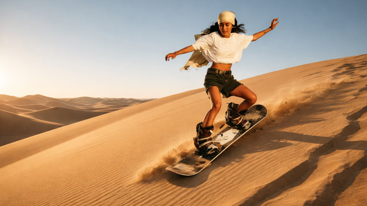 Unforgettable Sandboarding Dubai: Ride the Golden Dunes Like a Pro