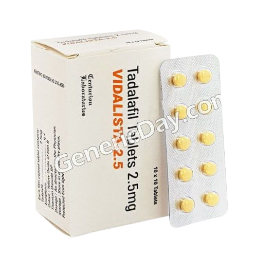 Vidalista 2.5 Mg For First-Time Users